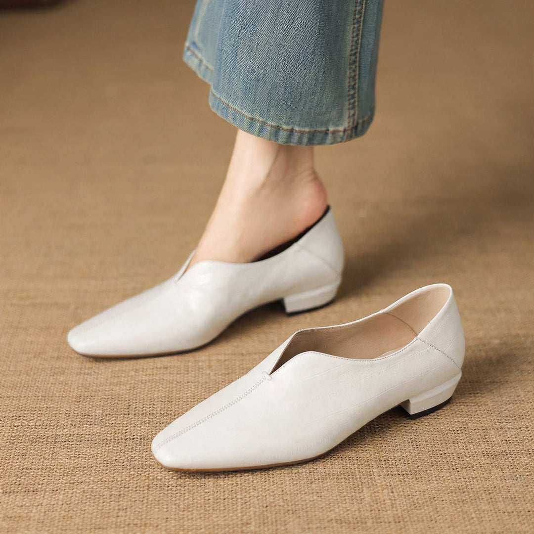 Mila Genuine Leather Pumps