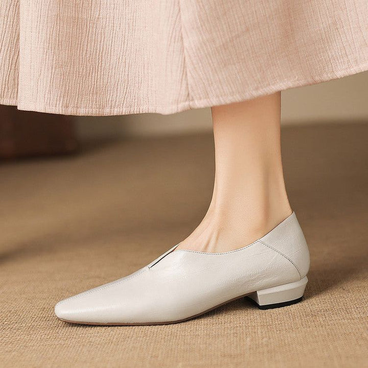 Nora Genuine Leather Pumps — photo 4