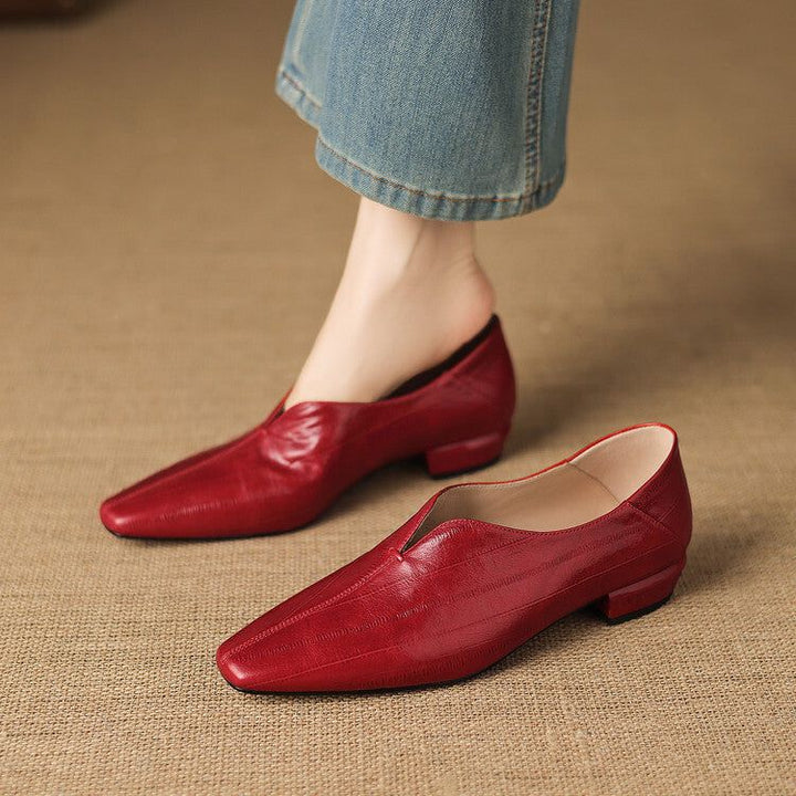 Nora Genuine Leather Pumps — photo 1