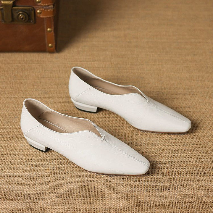 Nora Genuine Leather Pumps — photo 6