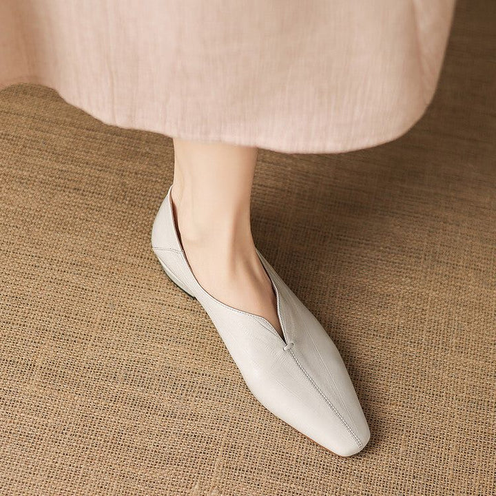 Nora Genuine Leather Pumps — photo 5