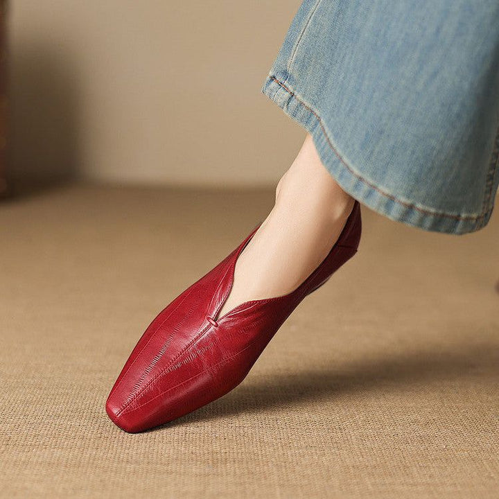 Nora Genuine Leather Pumps — photo 3