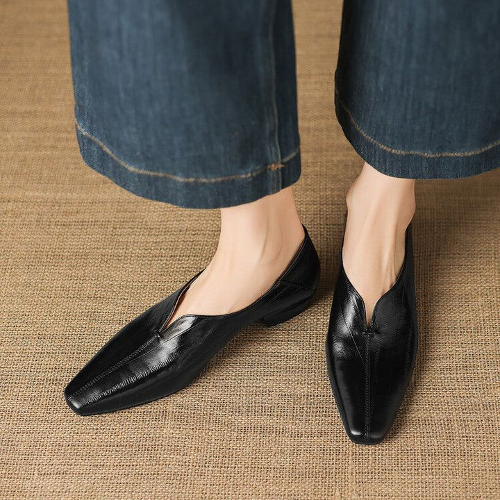 Nora Genuine Leather Pumps — photo 7