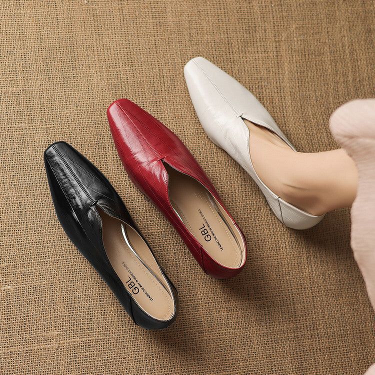 Nora Genuine Leather Pumps — photo 14