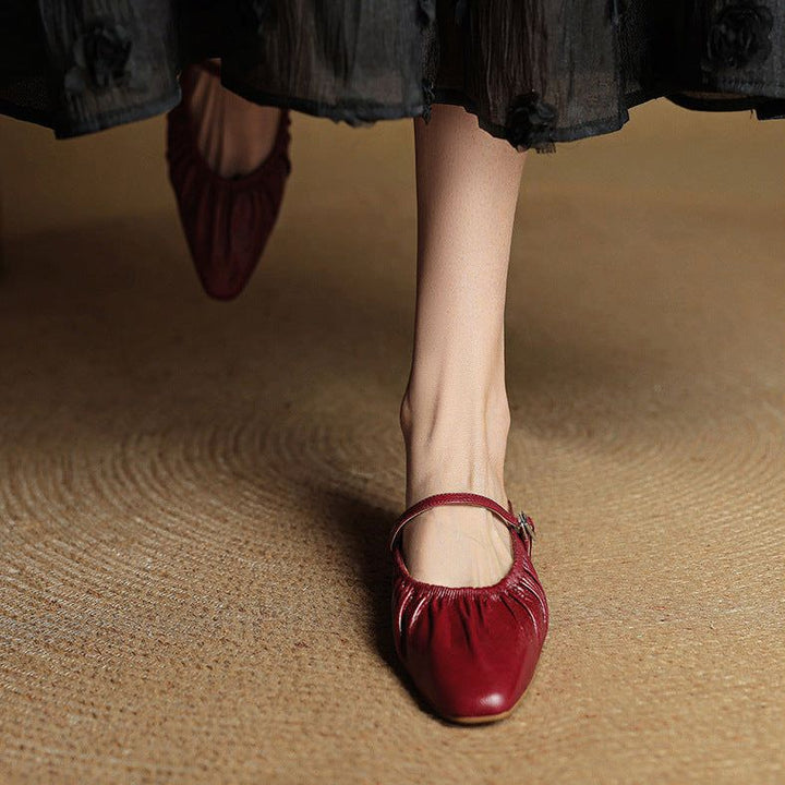 Naomi Genuine Leather Mules — photo 4