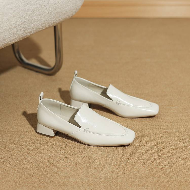 Mae Genuine Leather Heels
