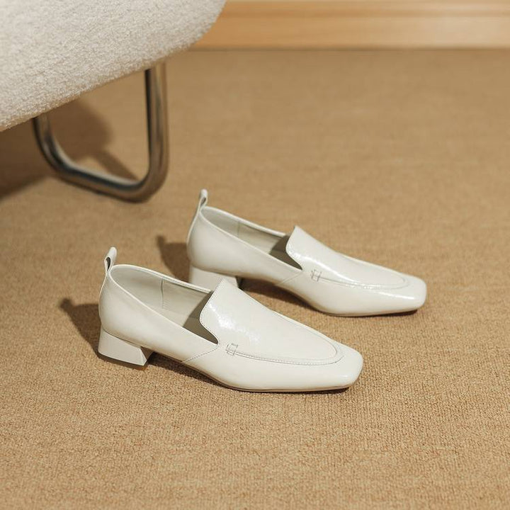 Mae Genuine Leather Heels