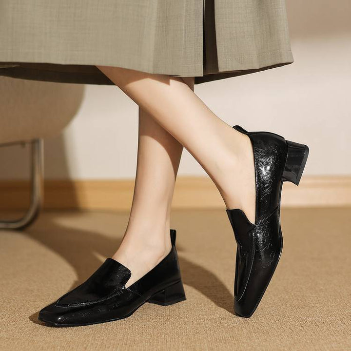 Mae Genuine Leather Heels