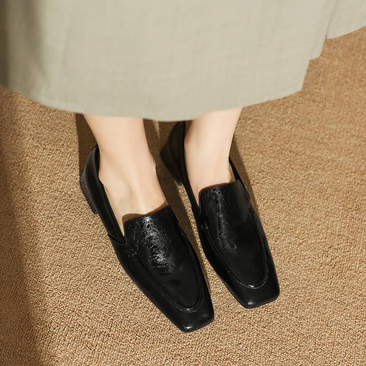 Mae Genuine Leather Heels