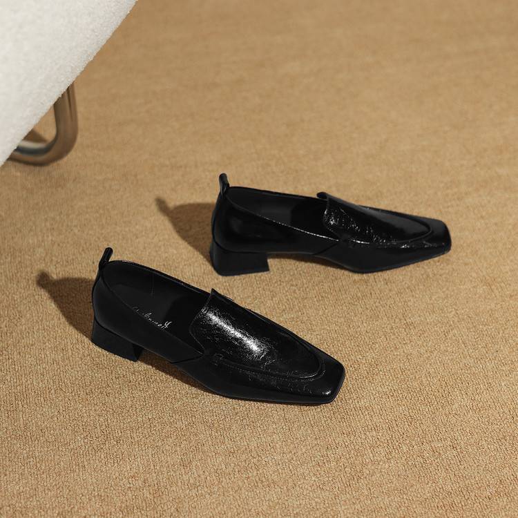 Mae Genuine Leather Heels