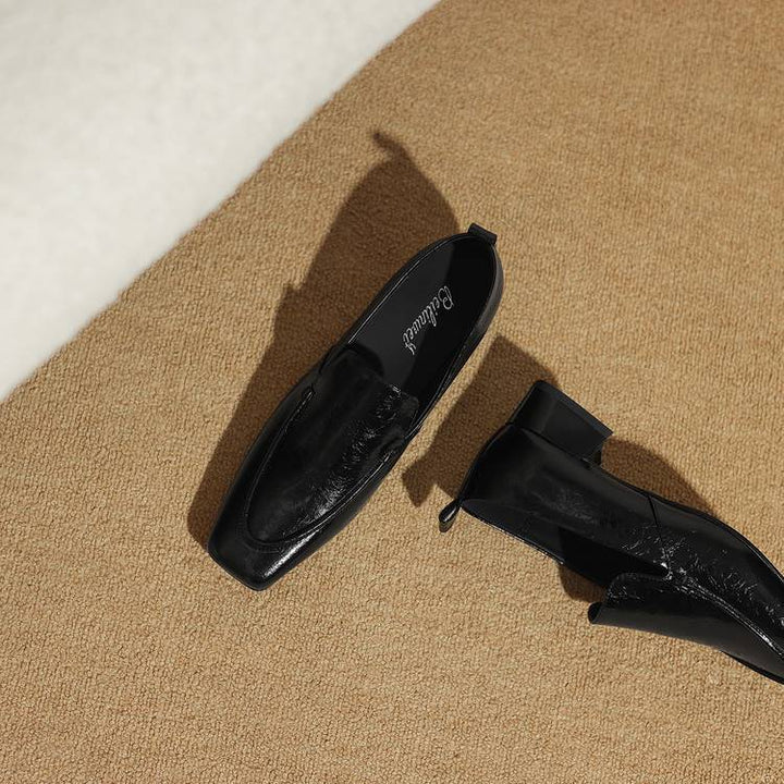 Mae Genuine Leather Heels