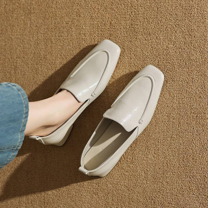 Mae Genuine Leather Heels