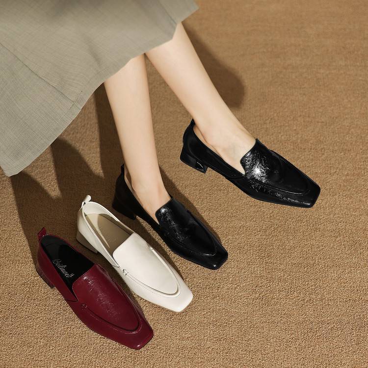 Mae Genuine Leather Heels