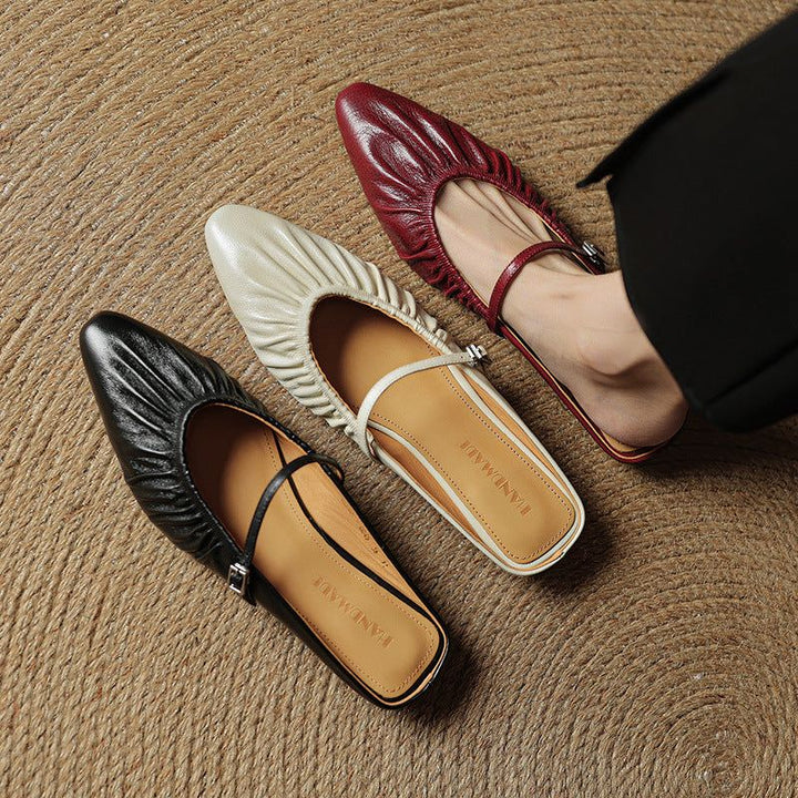 Naomi Genuine Leather Mules — photo 12