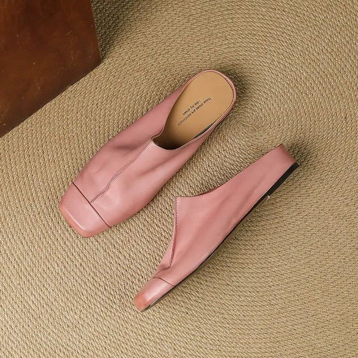Charlotte Genuine Leather Mules — photo 3