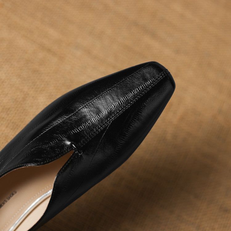 Nora Genuine Leather Pumps — photo 10