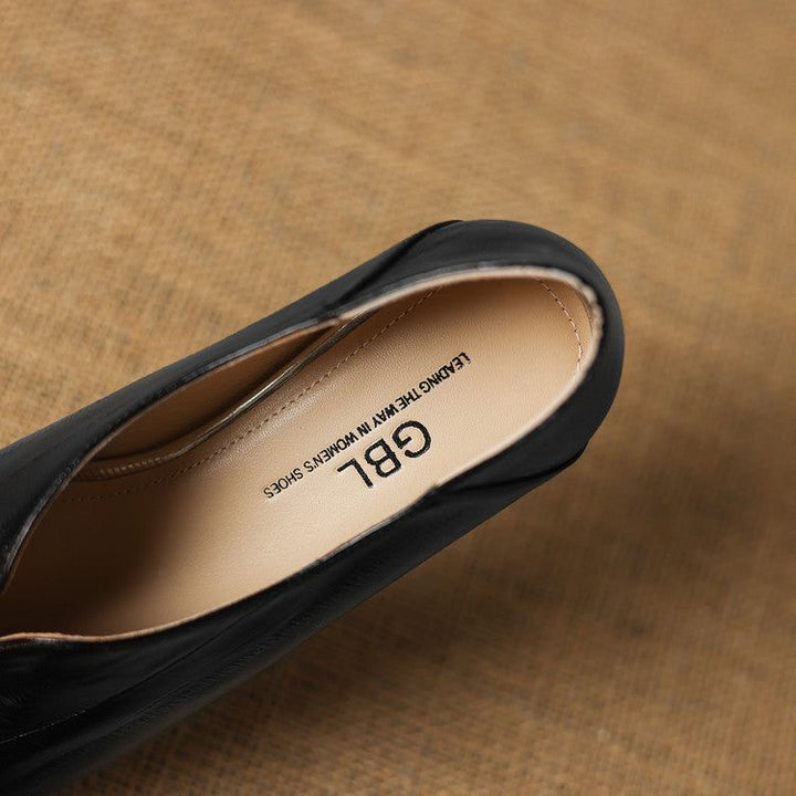 Nora Genuine Leather Pumps — photo 11