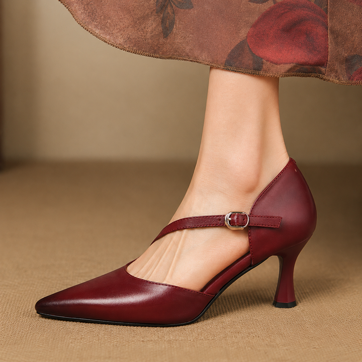Vella Genuine Leather Heels