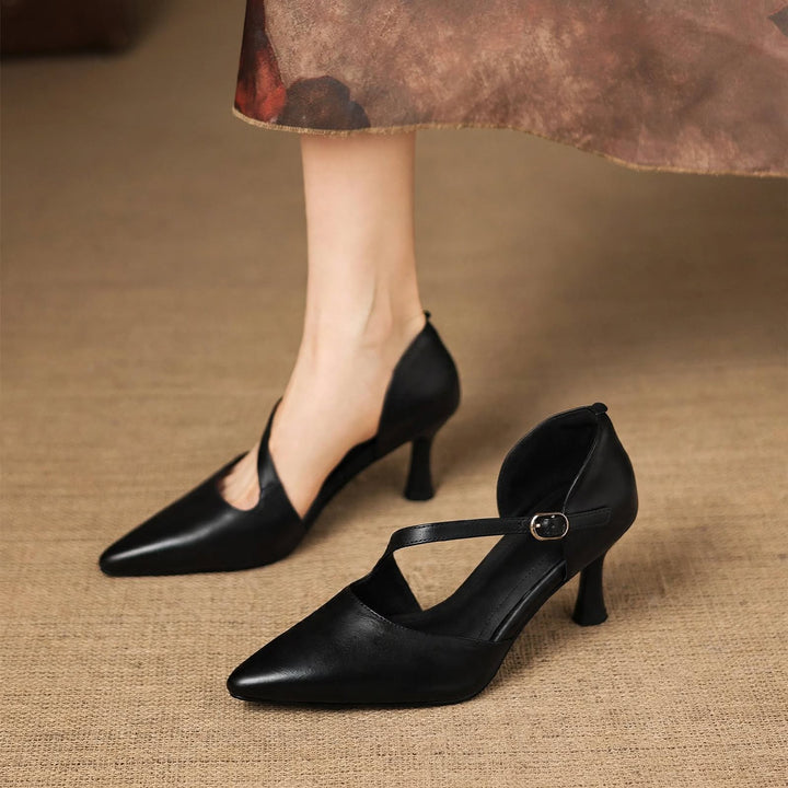 Vella Genuine Leather Heels