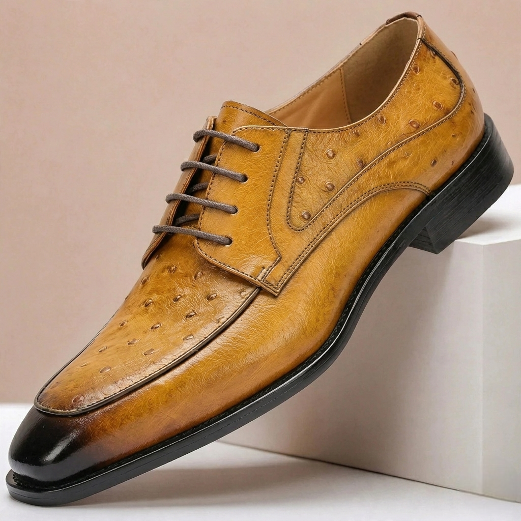 Marvani Cowhide Leather Shoes