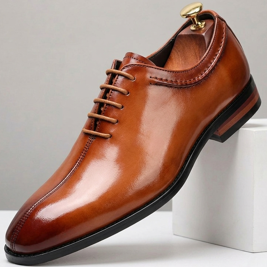 Aldevan Cowhide Leather Shoes