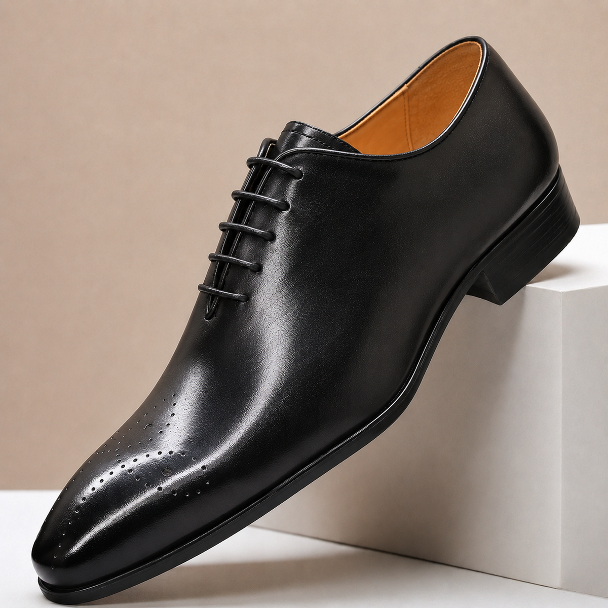 Tavelli Cowhide Leather Shoes
