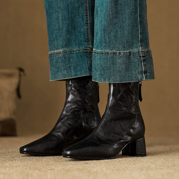 Livia Genuine Leather Boots