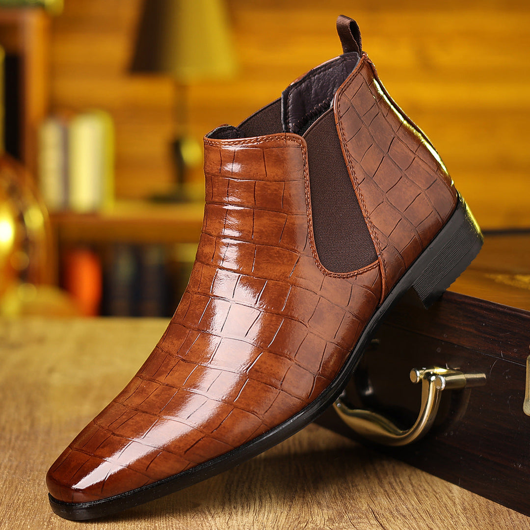 Valdric Genuine Leather Boots