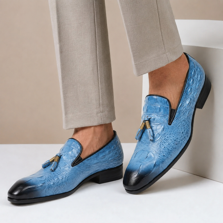 Marco Cowhide Leather Loafers