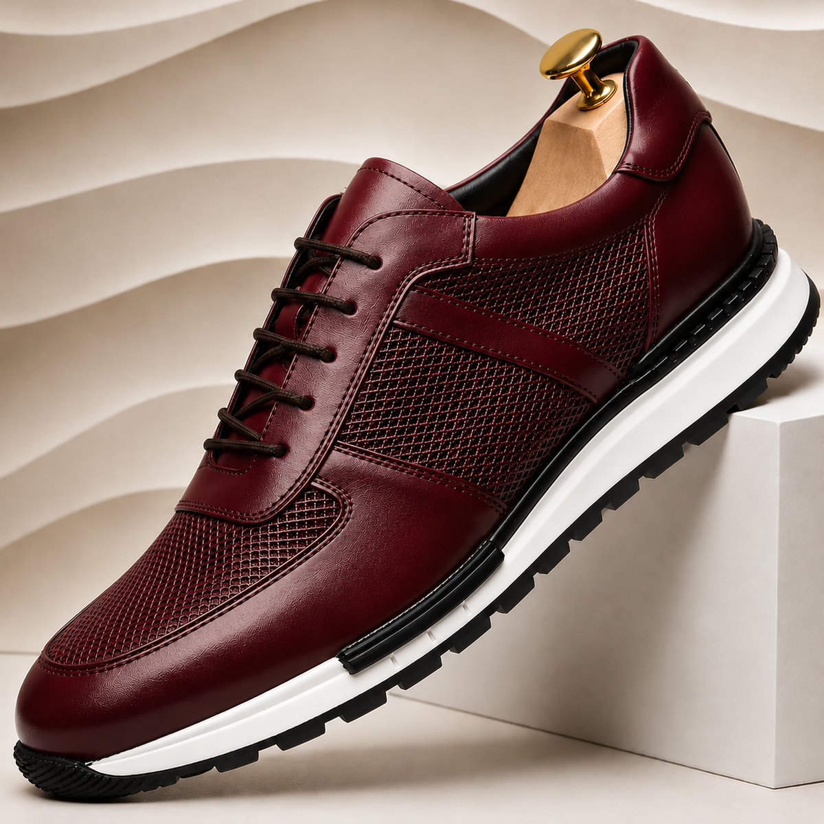 Marzani Cowhide Leather Sneakers