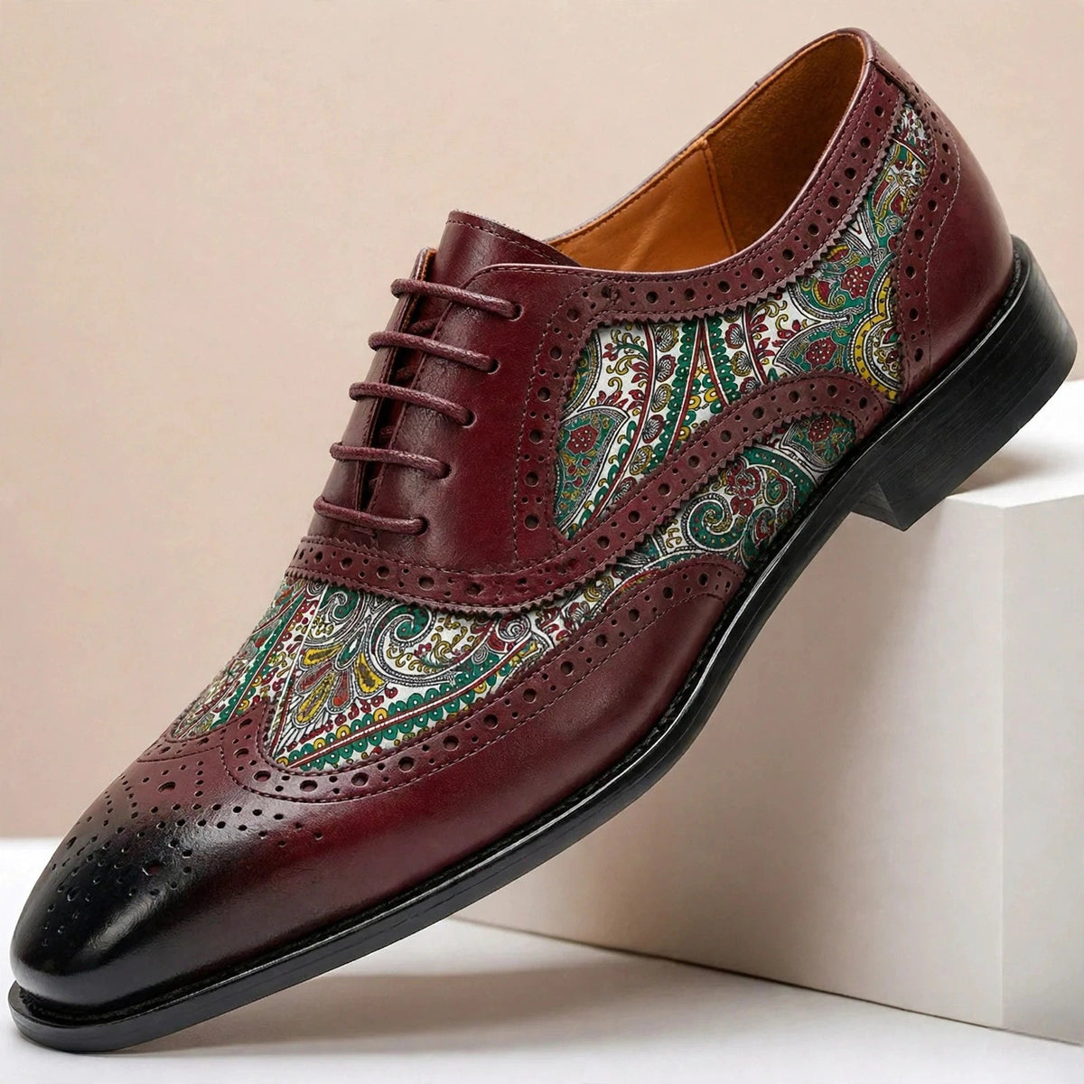 Varello Cowhide Leather Shoes