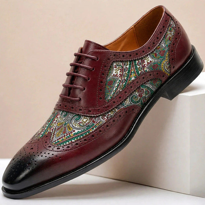 Varello Cowhide Leather Shoes