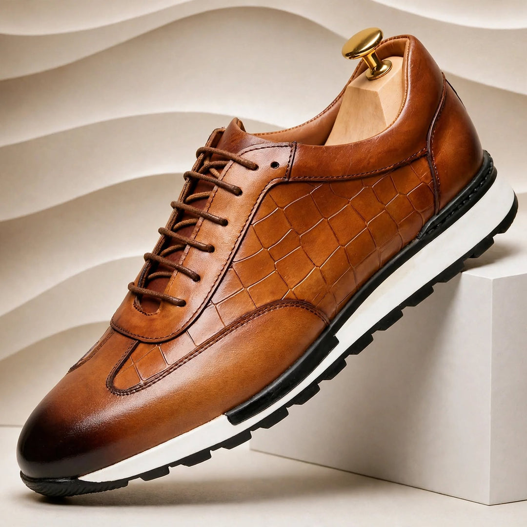 Bellotti Cowhide Leather Sneakers