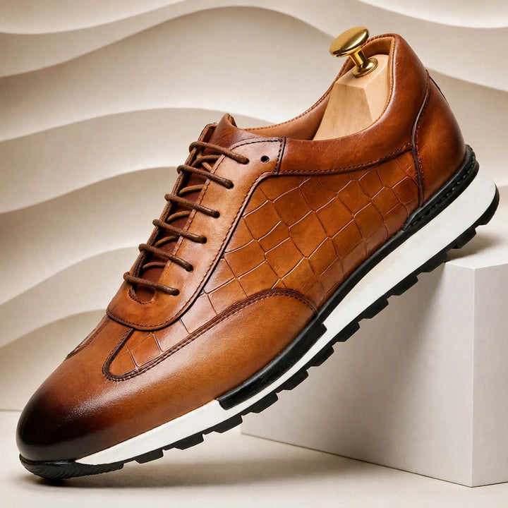Bellotti Cowhide Leather Sneakers