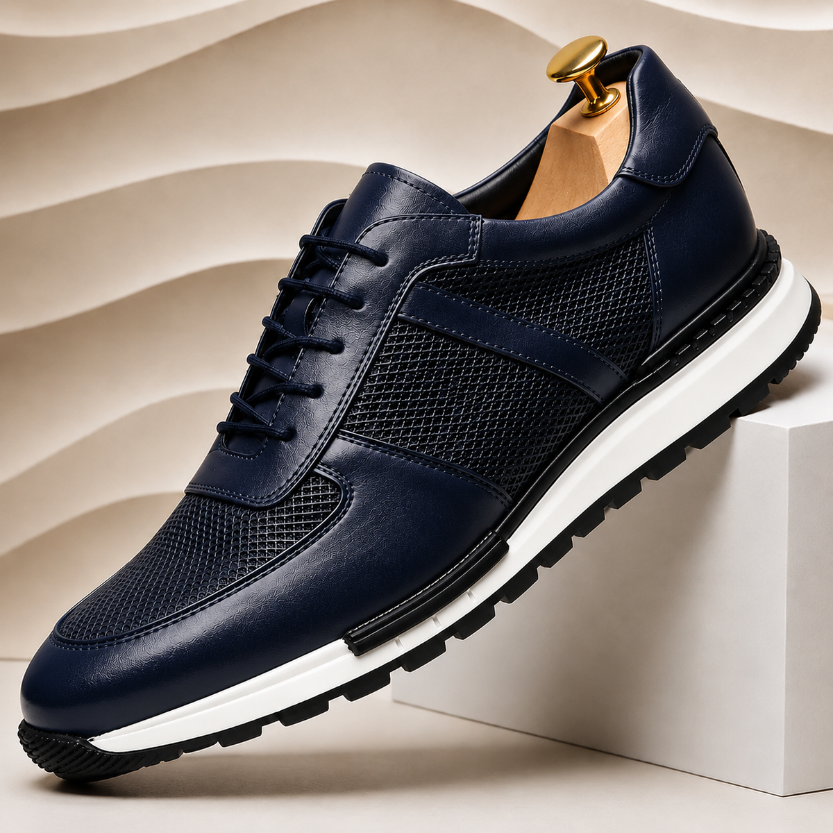 Marzani Cowhide Leather Sneakers