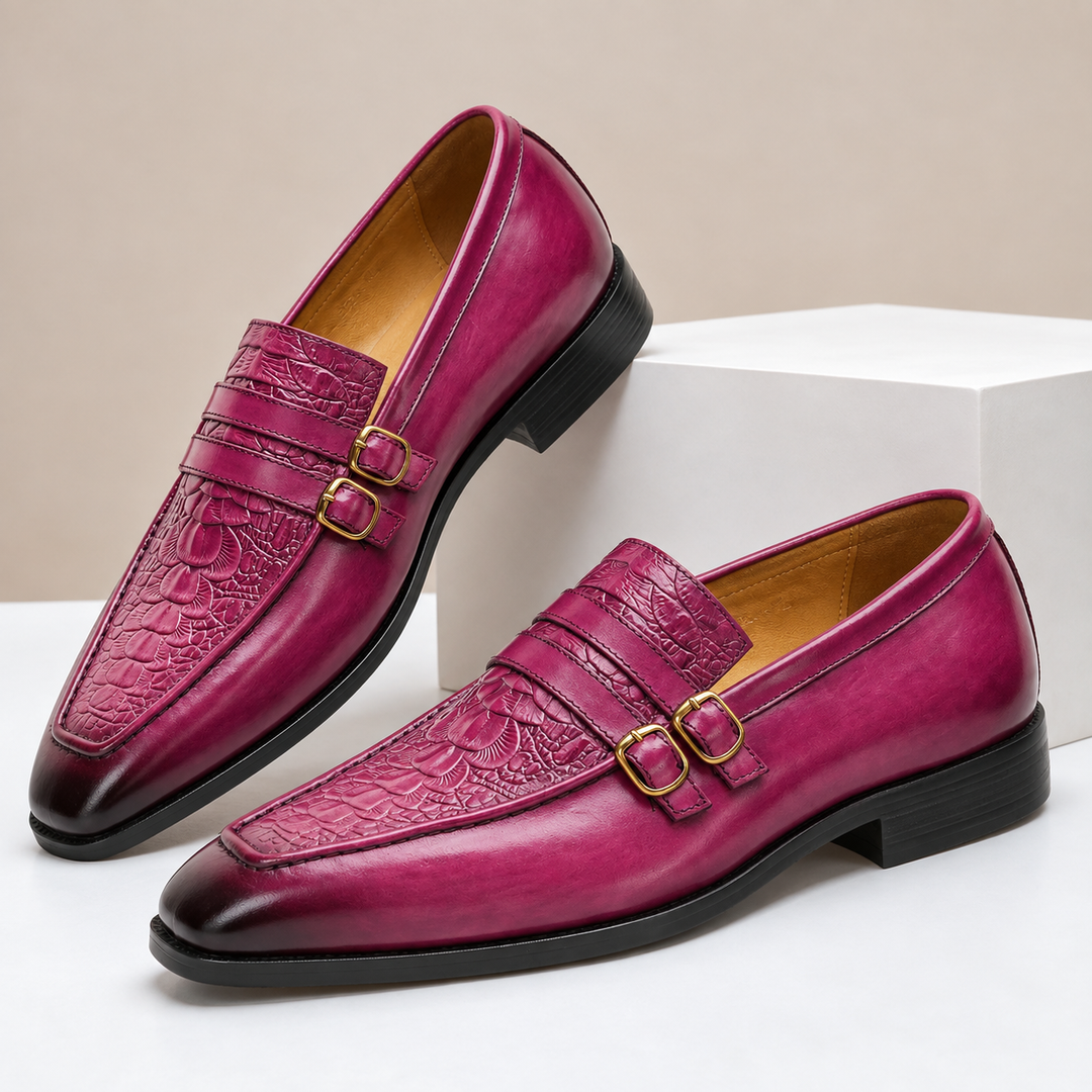 Cavenzo Cowhide Leather Loafers
