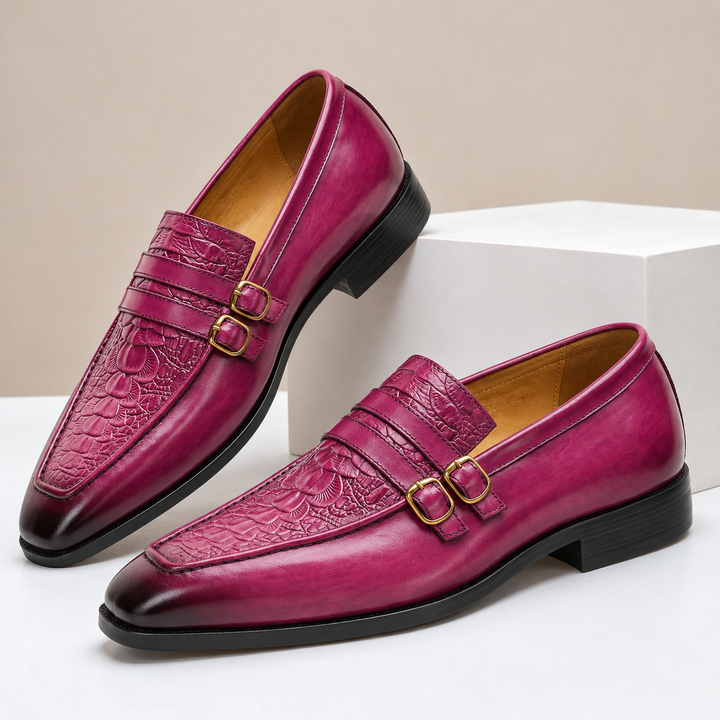 Cavenzo Cowhide Leather Loafers