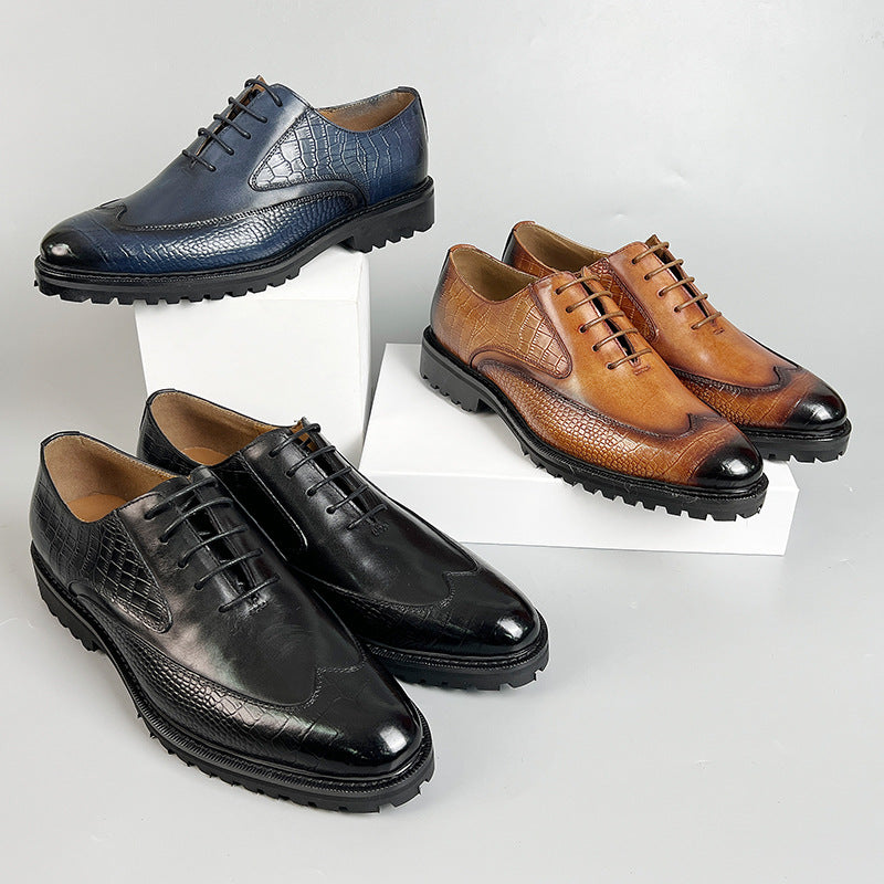 Montelli Cowhide Leather Shoes