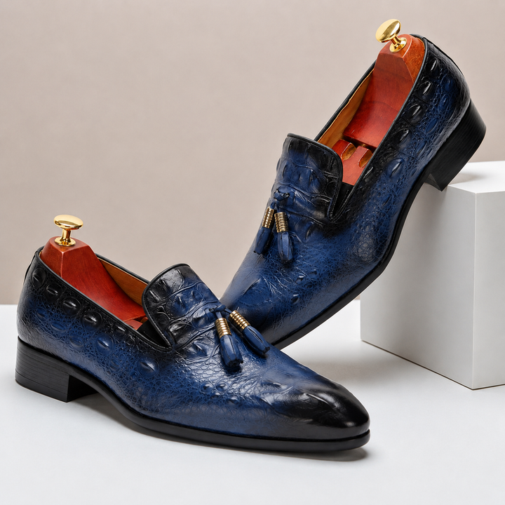 Marco Cowhide Leather Loafers