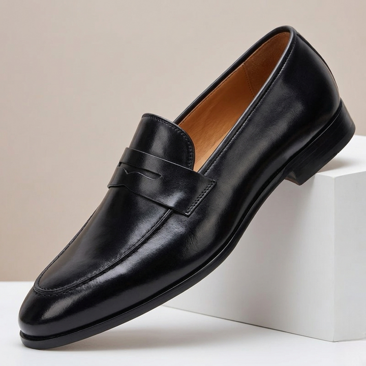 Tavrani Cowhide Leather Loafers