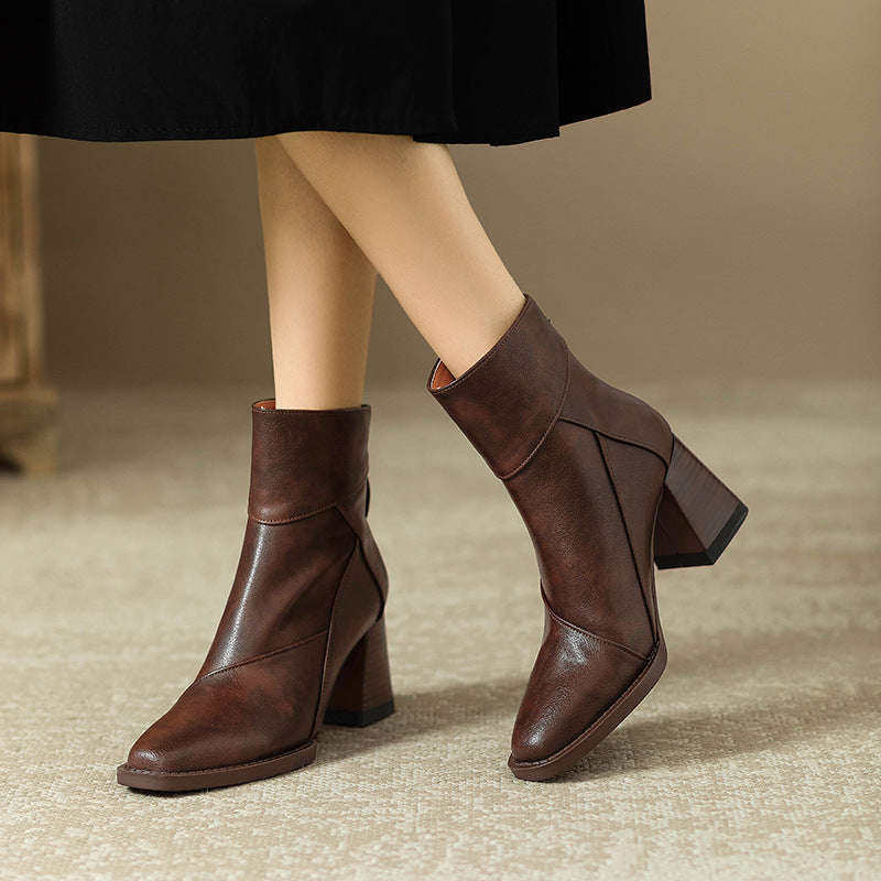 Daphne Leather Boots