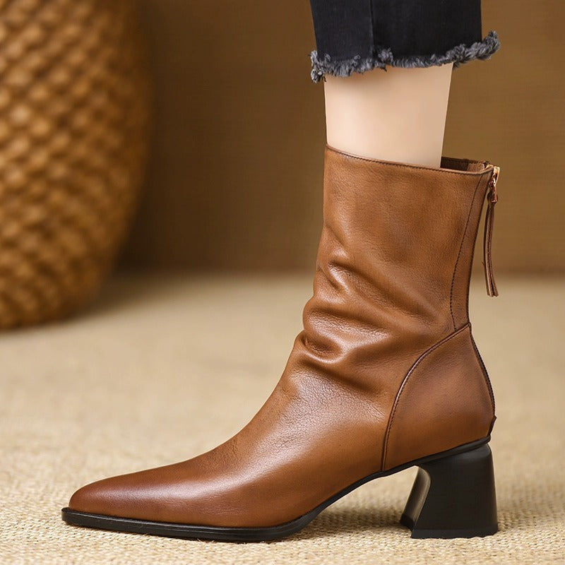 Lorvella Genuine Leather Boots
