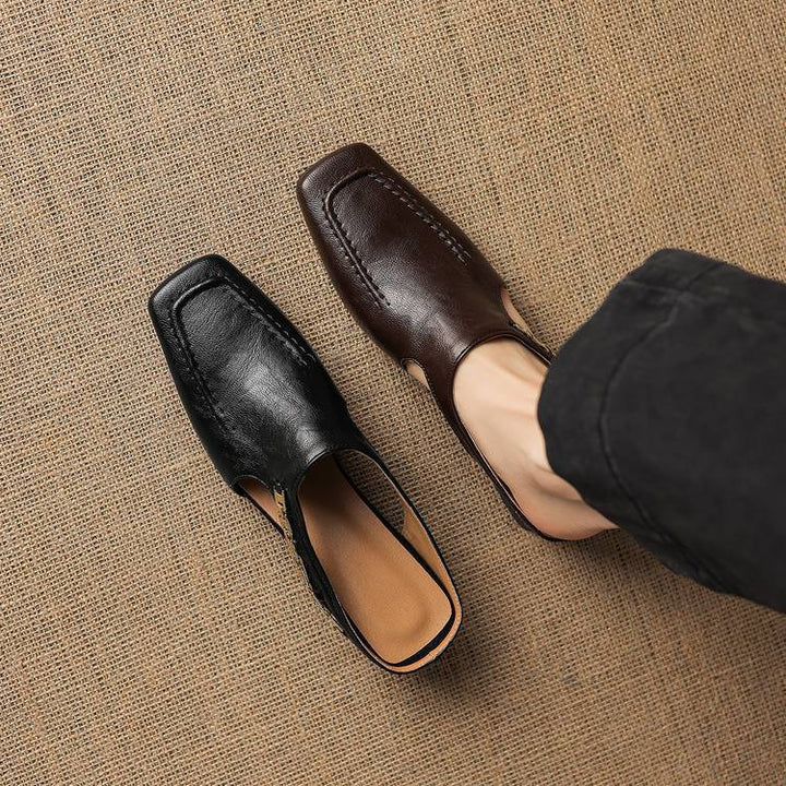 Isla Genuine Leather Mules