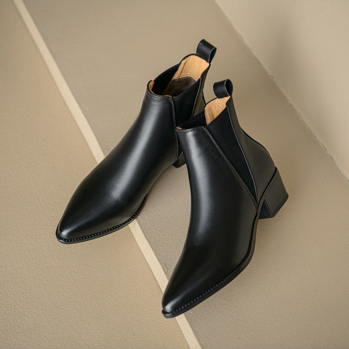 Faye Genuine Leather Boots