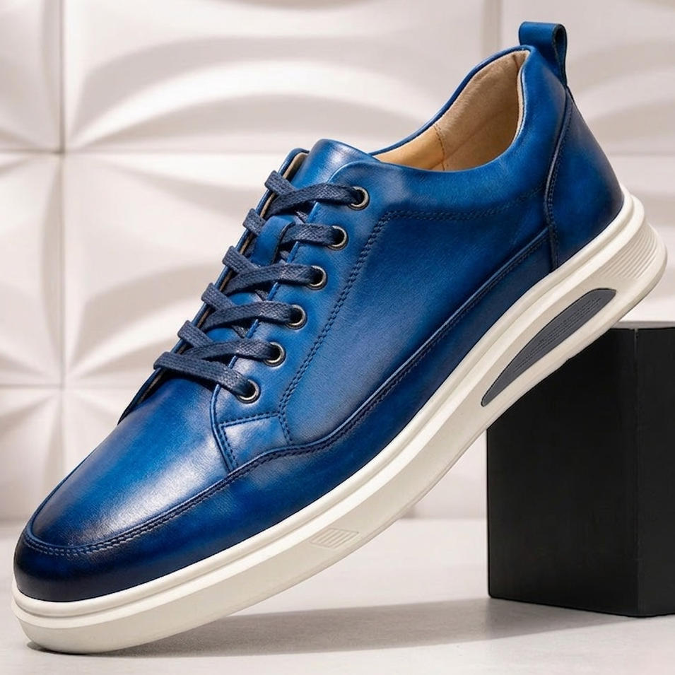 Talla Cowhide Leather Sneakers