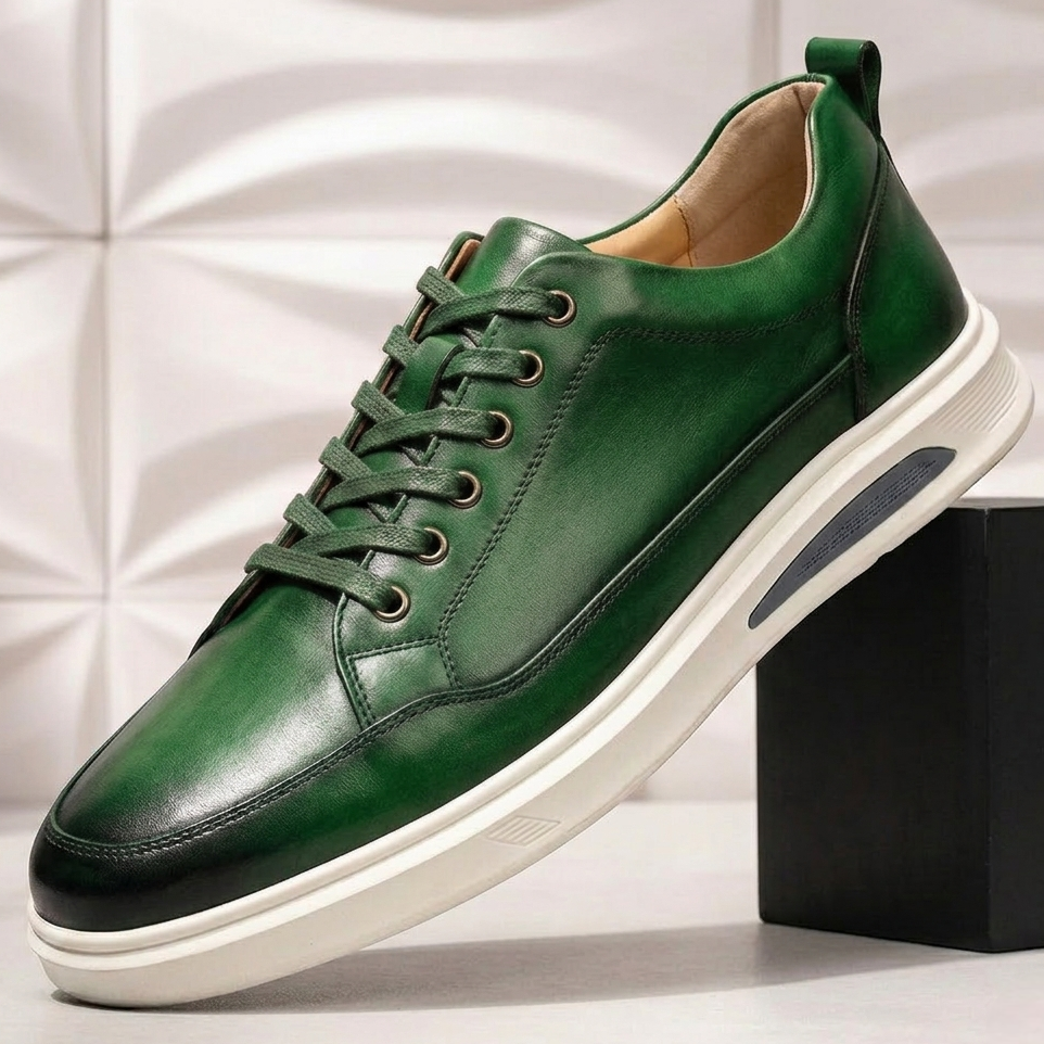 Talla Cowhide Leather Sneakers