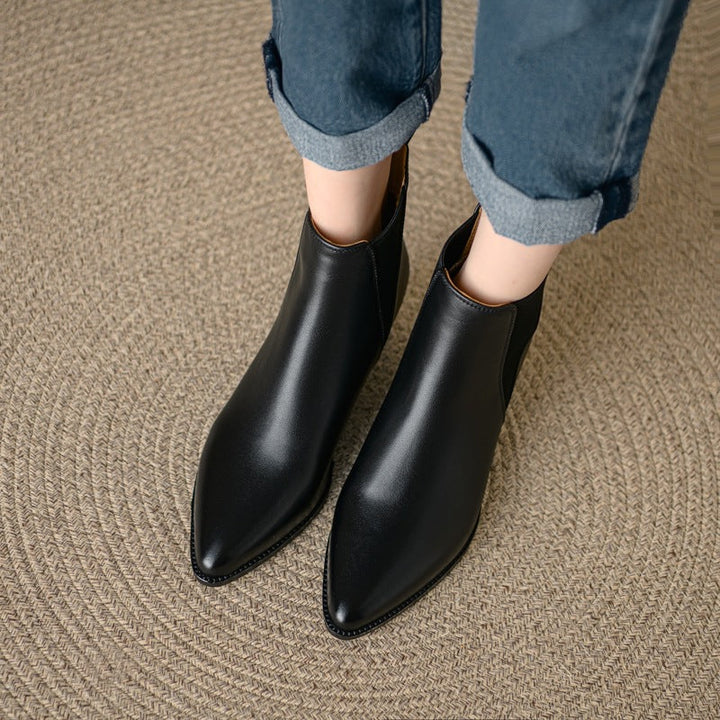 Faye Genuine Leather Boots