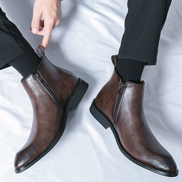 Estmere Genuine Leather Boots