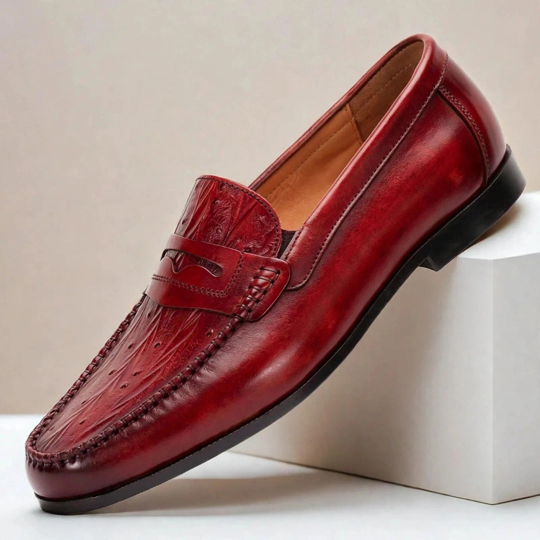 Orvessi Cowhide Leather Loafers