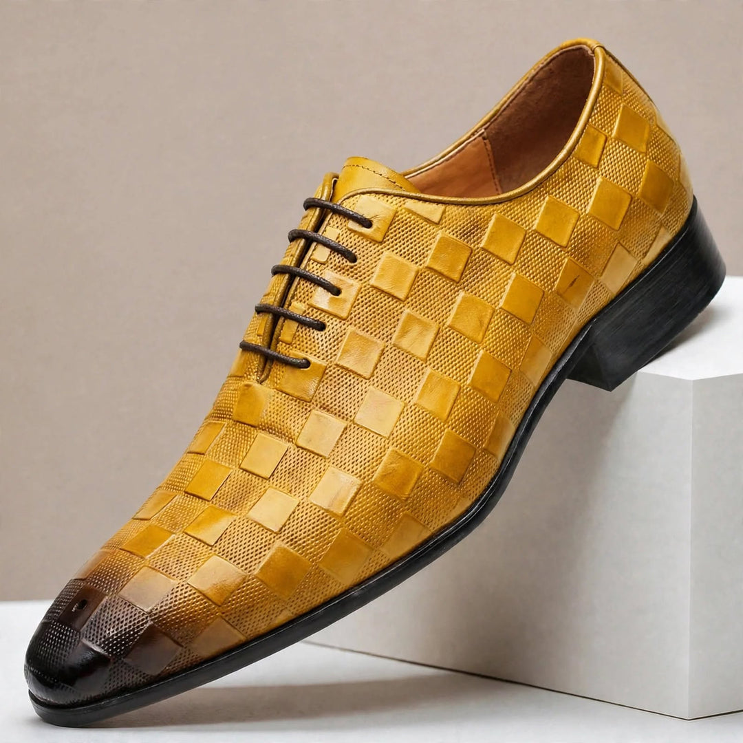 Cazmero Cowhide Leather Shoes